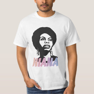Camiseta Nina Simone engraçado