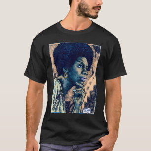 Camiseta Nina Simone, por Maximiliano Lopez Barrios