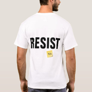 Camiseta ninety nove por cento RESISTEM este