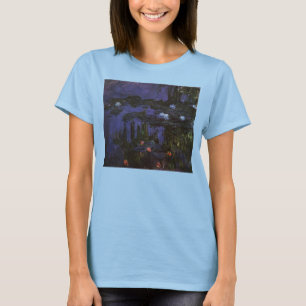 Camiseta Ninféias por Claude Monet, Impressionismo Vintage