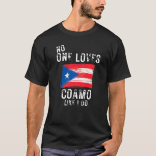 Camiseta Ninguém Ama Camo Como Eu Amo Porto Rico