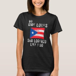 Camiseta Ninguém ama San Lorenzo como eu amo Porto Rico