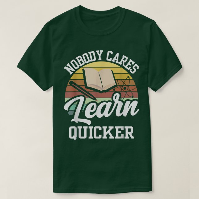 Camiseta Ninguém Aprenda Mais Rapidamente A Equipe De Motiv (Frente do Design)