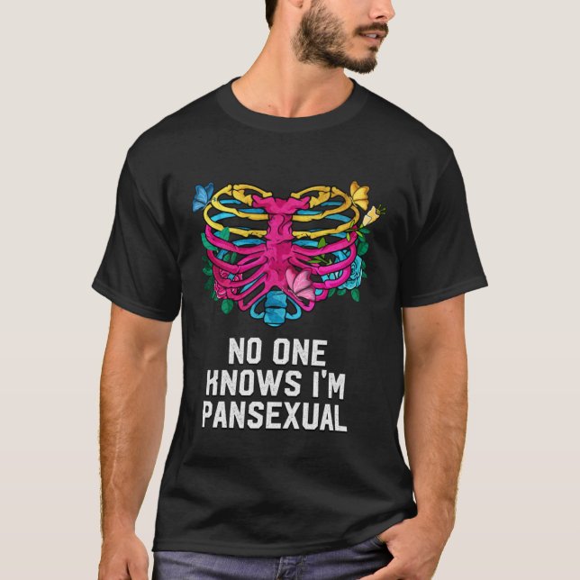 Camiseta Ninguém Conhece O Orgulho Pan LGBTQ Lansexual Não  (Frente)