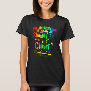 Camiseta Ninguém Deveria Viver Em Um Orgulho gay Q De Armár