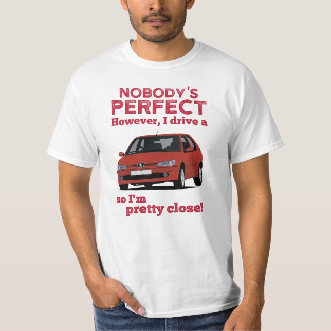 Camiseta Ninguém é afetado por 306 GTi em 21 cores (Frente)