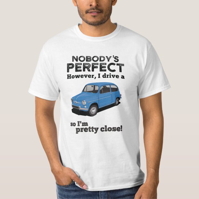 Camiseta Ninguém é perfeito - F600 em 18 cores (Frente)