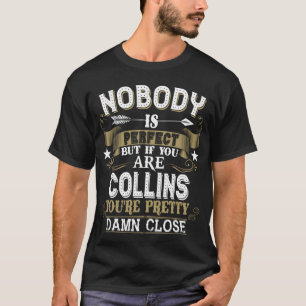 Camiseta Ninguém É Perfeito, Mas Você É O Nome Da Famí