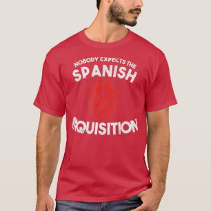 Camiseta Ninguém Espera Que A Inquisição Espanhola Seja Eng