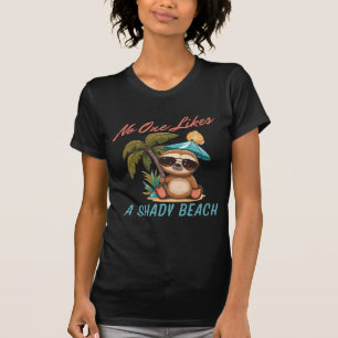 Camiseta ninguém gosta de uma praia sombria