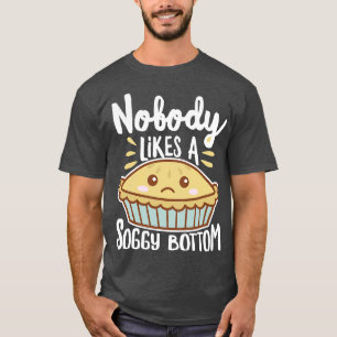 Camiseta Ninguém Gosta De Uma Torta De Kawaii Baixo Soggy