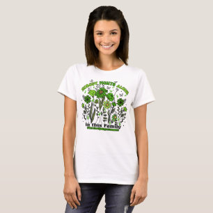 Camiseta Ninguém Luta Sozinho Com A Pálsia Cerebral Floral