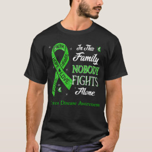 Camiseta Ninguém Luta Sozinho Pela Consciência da Doença do