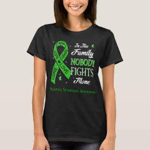 Camiseta Ninguém Luta Sozinho Pela Consciência Da Síndrome