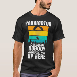 Camiseta Ninguém Me Incomoda Aqui Parapente