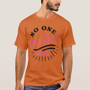 Camiseta Ninguém Nunca Se Afogou Em Sweat ank op