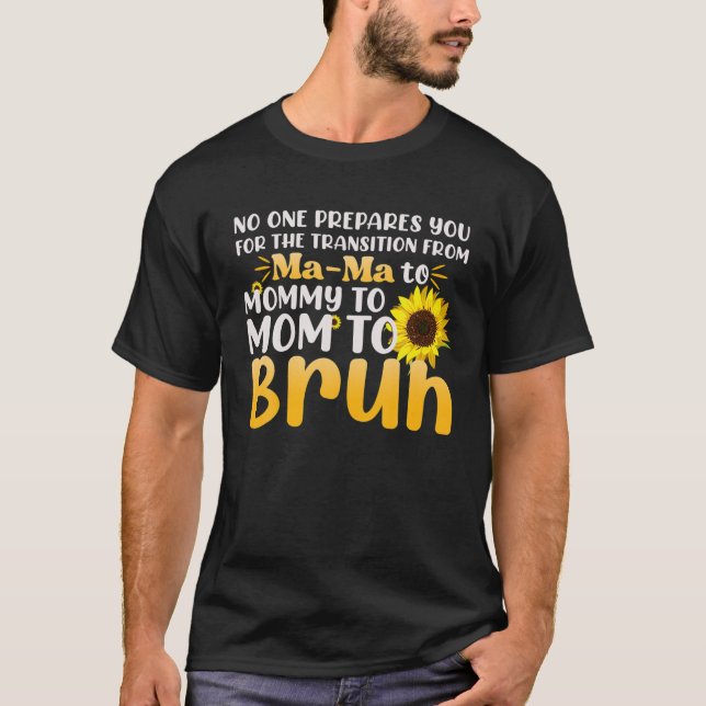 Camiseta Ninguém O Prepara Para A Transição (Frente)