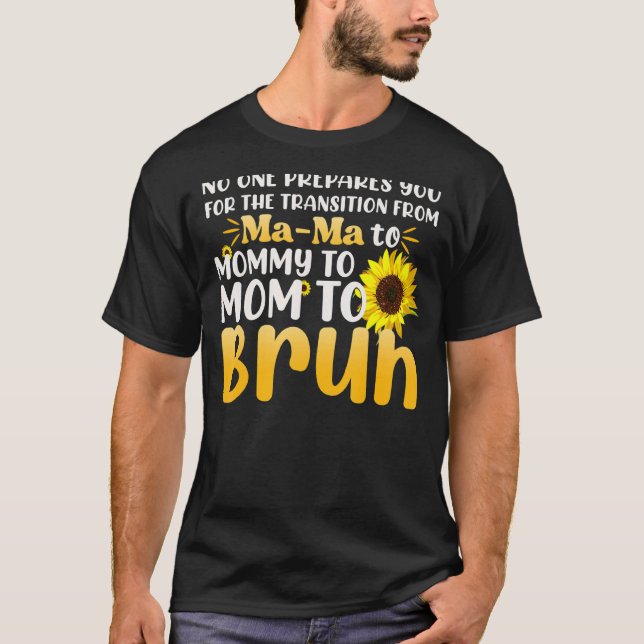 Camiseta Ninguém O Prepara Para A Transição (Frente)