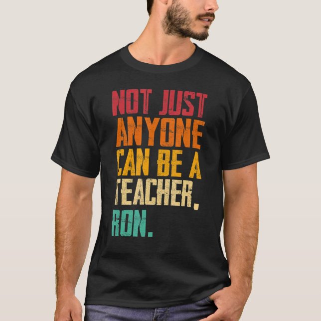 Camiseta Ninguém Pode Ser Professor Ron Roupa (Frente)