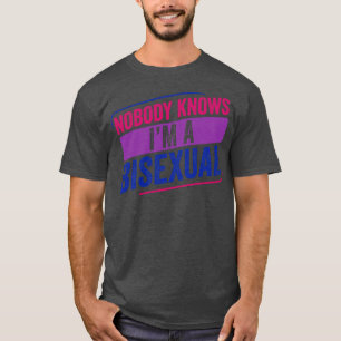 Camiseta Ninguém Sabe Bandeira Do Orgulho Bissexual