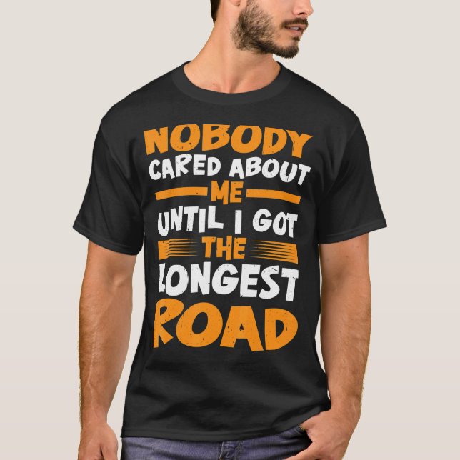 Camiseta Ninguém Se Preocupou Comigo Até Que Eu Consegui O  (Frente)