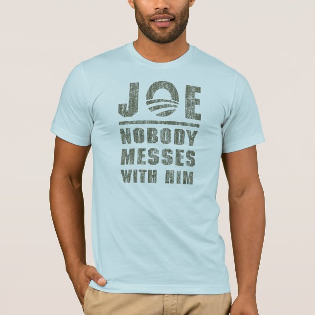 Camiseta Ninguém suja com JOE BIDEN (Frente)