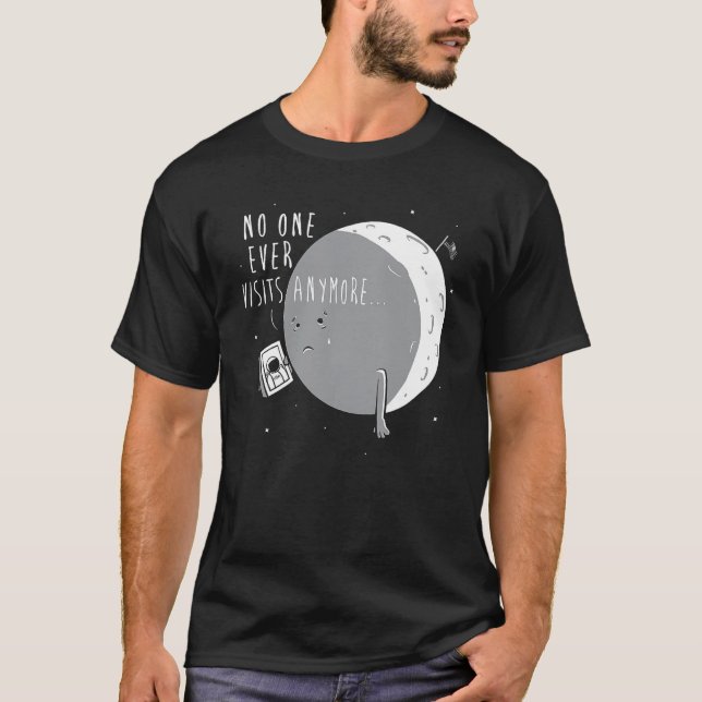 Camiseta Ninguém Visita Mais Lua (Frente)