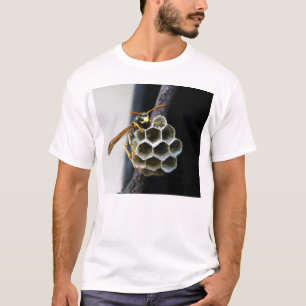 Camiseta Ninho e trabalhador da vespa