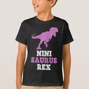 Camiseta Nini-saurus Rex Dino Dinosaur Ninisaurus Funny