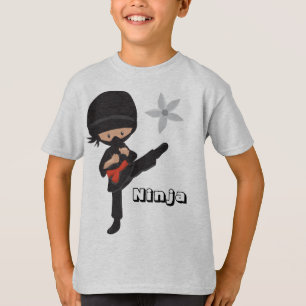 Camiseta Ninja Basic Hanes Sem Marcador ComfortSoft® T-Shir