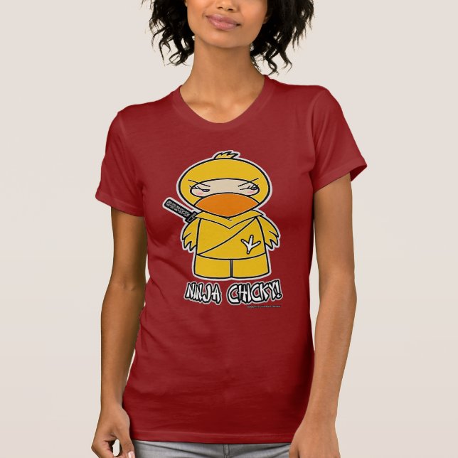 Camiseta Ninja Chicky! T-shirt (Frente)