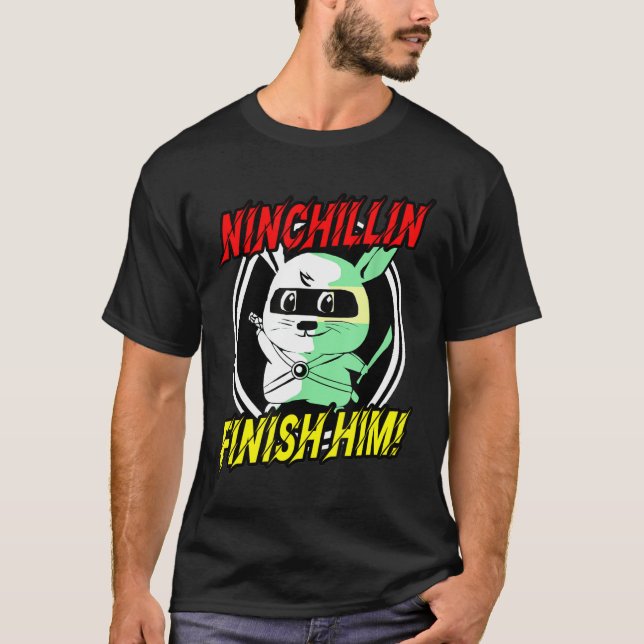 Camiseta Ninja Chinchilla (Frente)