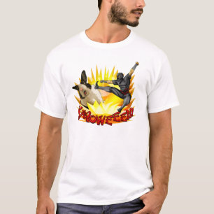 Camiseta Ninja contra o coelho