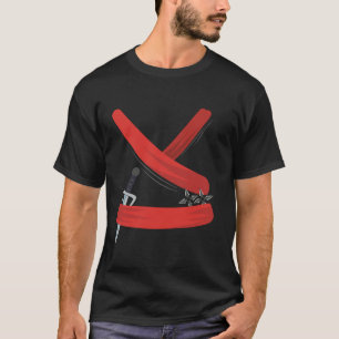 Camiseta Ninja Costume Halloween Lover Ninja Uniform T Shir
