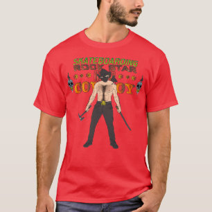 Camiseta Ninja Cowboy Warrior with Skull Title Classic TShi