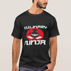 Camiseta Ninja cozinhar Culinária Para Cozinheiros E Chefs