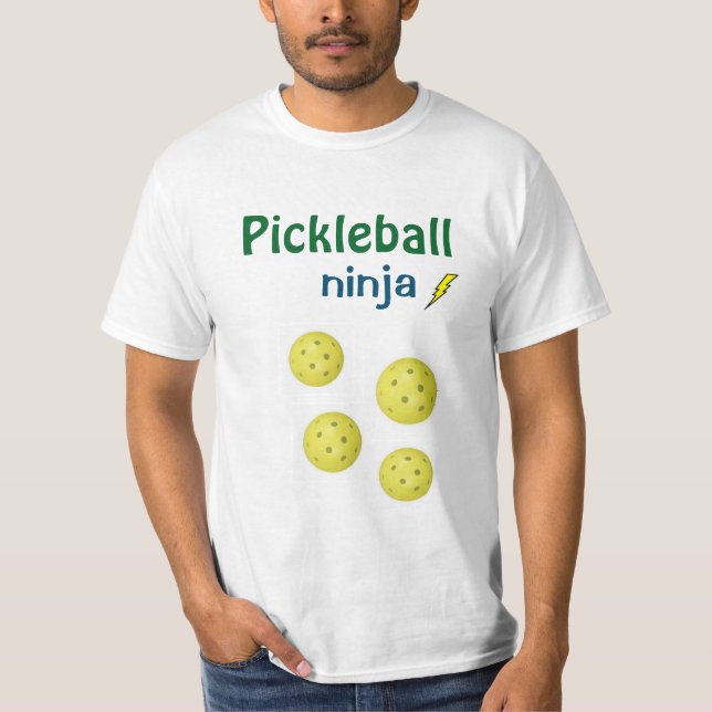 Camiseta Ninja de Pickleball (Frente)