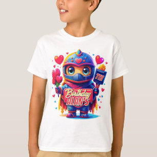 Camiseta Ninja do Amor: Bonita e Romance! Presente especial