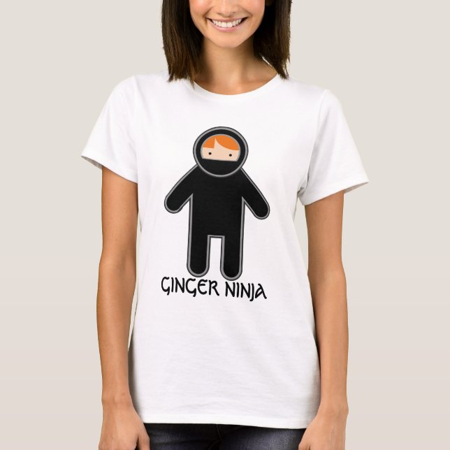 CAMISETA NINJA DO GENGIBRE (Frente)