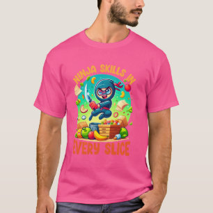 Camiseta Ninja é hábil em cada guerreiro fatia