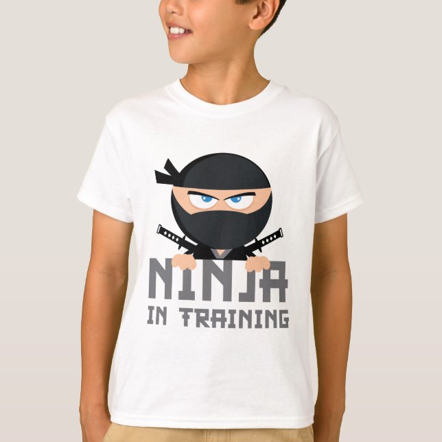 Camiseta Ninja Em Treinamento (Frente)