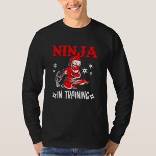 Camiseta Ninja Em Treinamento Para Shinobi Kids Karate