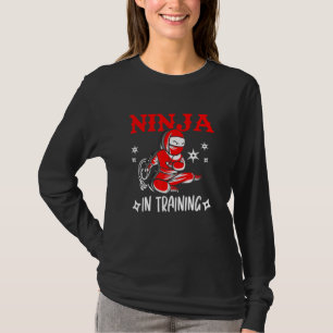 Camiseta Ninja Em Treinamento Para Shinobi Kids Karate