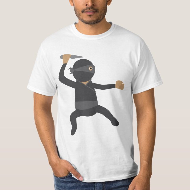 Camiseta Ninja Engraçado (Frente)