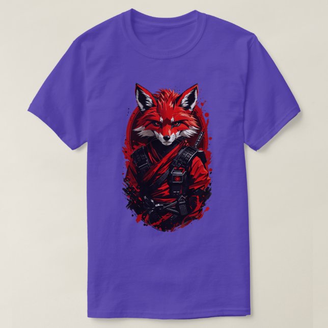Camiseta Ninja Fox (Frente do Design)