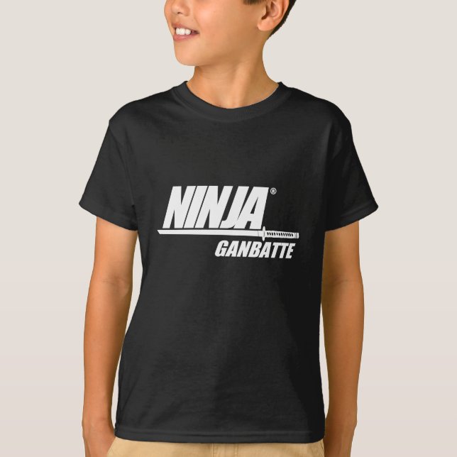 Camiseta Ninja Ganbatte (Frente)