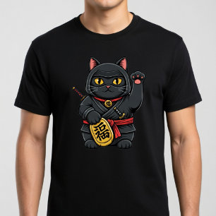 Camiseta Ninja Gato Convidador