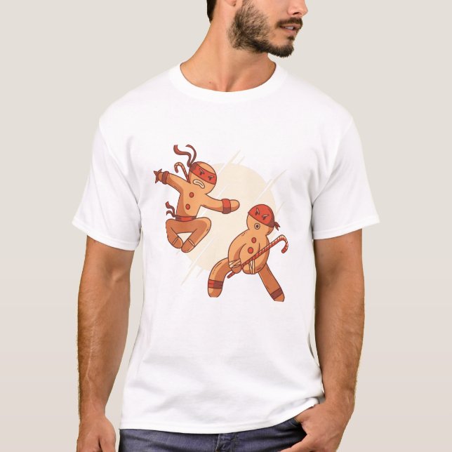 Camiseta Ninja gingerpão (Frente)