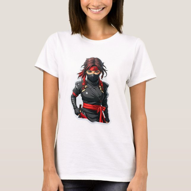 Camiseta Ninja Girl (Frente)