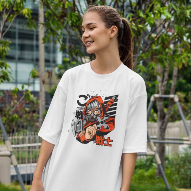 Camiseta Ninja Girl (Criador carregado)